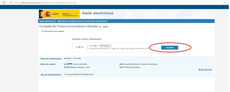 Consulta de t&iacute;tulos