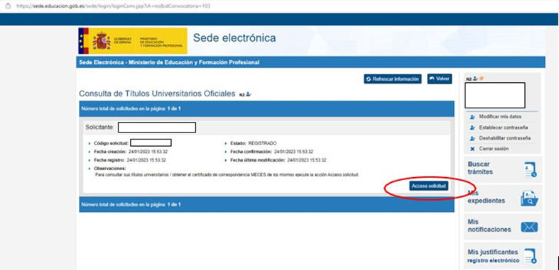 Consulta de t&iacute;tulos