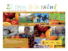 El tren de la salud: alimentaci&oacute;n y actividad f&iacute;sica saludable