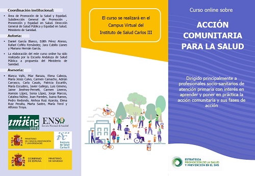 Curso online acci&oacute;n comunitaria para la salud