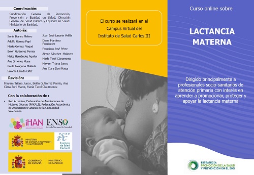 Curso online sobre lactancia materna