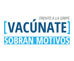 Campa&ntilde;a de prevenci&oacute;n de la Gripe estacional. Frente a la Gripe VAC&Uacute;NATE, Sobran Motivos