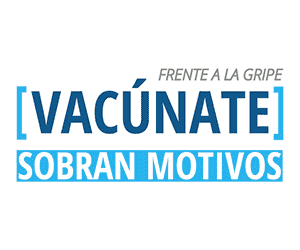 Campa&ntilde;a de prevenci&oacute;n de la Gripe estacional. Frente a la Gripe VAC&Uacute;NATE, Sobran Motivos