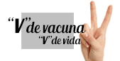 Campa&ntilde;a de Vacunaci&oacute;n. &ldquo;V&rdquo;de vacuna &ldquo;V&rdquo;de vida.  Las vacunas salvan vidas