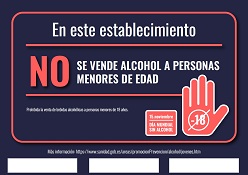 Carteler&iacute;a establecimientos formato editable