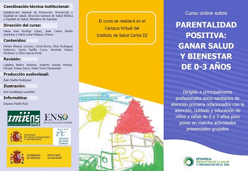 Curso online Parentalidad Positiva: ganar salud y bienestar de 0-3 a&ntilde;os