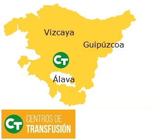 Centros de Transfusi&oacute;n del Pa&iacute;s Vasco