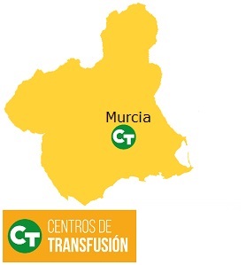 Centros de Transfusi&oacute;n de la Regi&oacute;n de Murcia