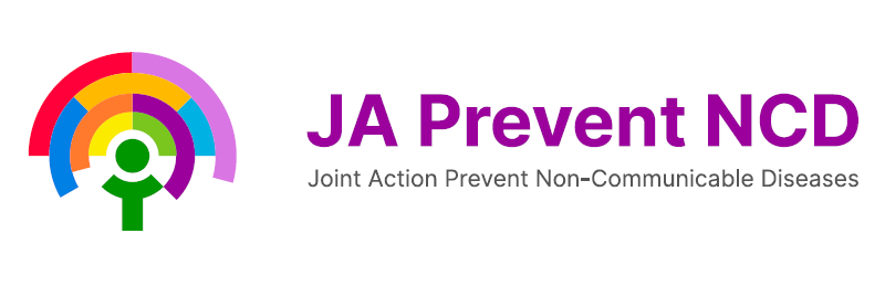 logo de la Acci&oacute;n Conjunta para prevenir Enfermedades no Transmisibles y el C&aacute;ncer